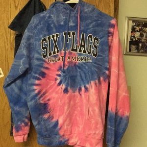 six flags sweatshirt
